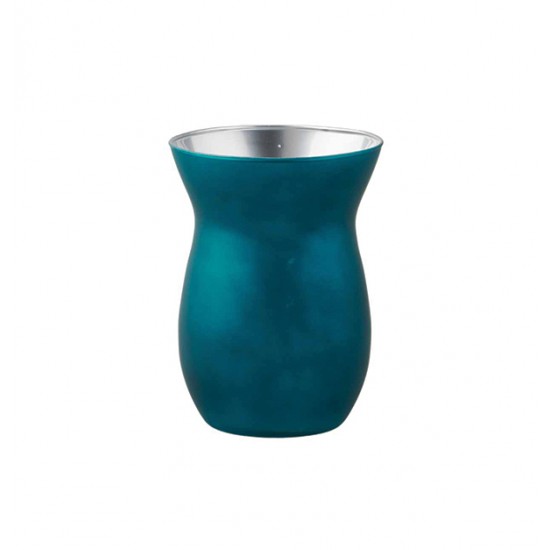 AG-70604538 - Βάζο γυάλινο πετρόλ 18cm 70604538 Βάζο γυάλινο πετρόλ 18cm 70604538