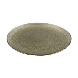 Διακοσμητική πιατέλα γυάλινη 27cm 10705127