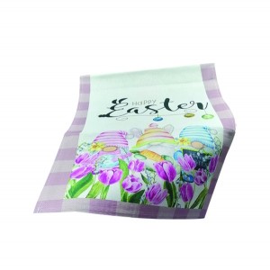 Runner πασχαλινό "Happy Easter" 33*180cm 10502155