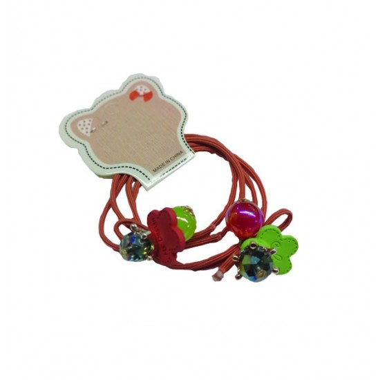 AG-40204207 - Σετ 2 λαστιχάκια μαλλιών 40204207 Σετ 2 λαστιχάκια μαλλιών 40204207