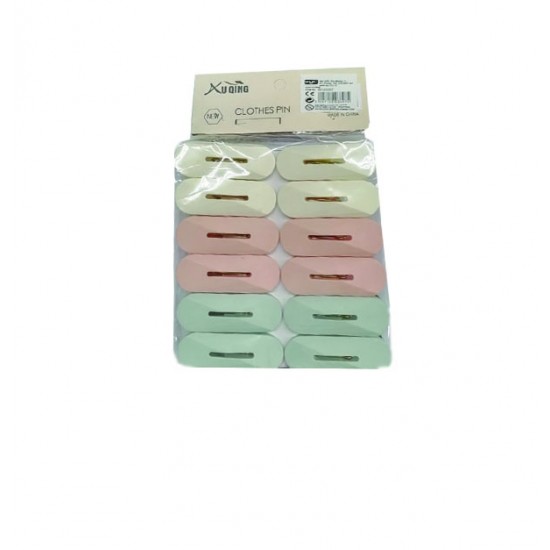 AG-00105057 - Σετ 12 πλαστικά μανταλάκια 6,5cm 00105057 Σετ 12 πλαστικά μανταλάκια 6,5cm 00105057