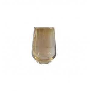 Ποτήρι γυάλινο χρυσαφί 35cl 00203256
