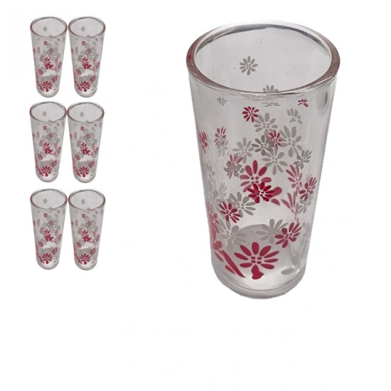 Σετ 6 γυάλινα ποτήρια νερού 00203261