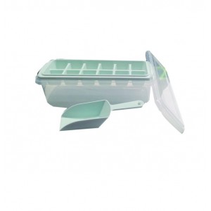 Δοχείο με καπάκι για παγάκια με παγοθήκη και σέσουλα 00404310