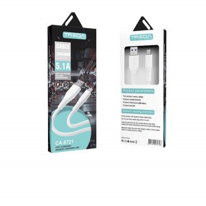 Treqa Καλώδιο ταχείας φόρτισης CA-8721 micro 3m 5,1A 30502137