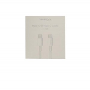 Treqa Καλώδιο ταχείας φόρτισης CA-1015 type-c σε type-c 1m 30502155