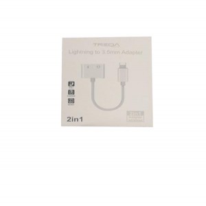 Treqa Καλώδιο μεταφοράς δεδομένων CA-1062 lightning σε 3,5mm 30502157