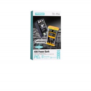Διάφανο Power Bank με 4 θύρες 10000 mAh Treqa TR-956 30502201