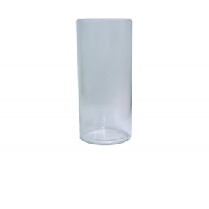 Διάφανο γυάλινο βάζο σωλήνας 34,5cm 10705142