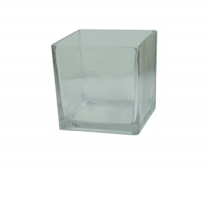 Βάζο γυάλινο 14,5x 14,5x 14cm 10705148-c