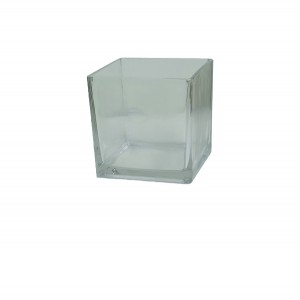 Βάζο γυάλινο 8,2x 8,2x 7,5cm 10705151