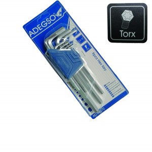 Σετ 9 κλειδιά άλεν Τ10-Τ50 30501432