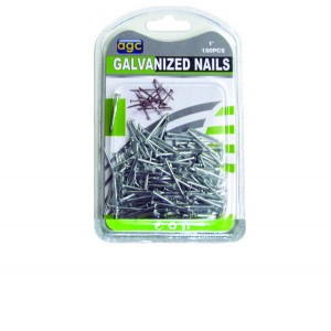 Σετ 150 γαλβανιζέ καρφιά 1" 30601257 Σετ 150 γαλβανιζέ καρφιά 1" 30601257