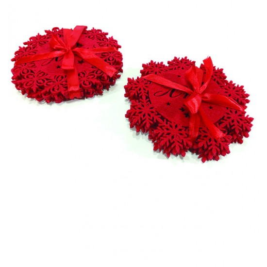 Σετ 4 Χριστουγεννιάτικα σουβέρ 02634768-c