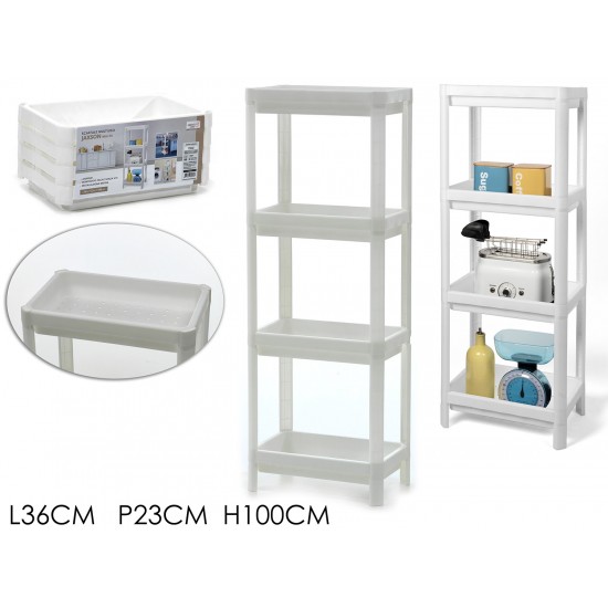 AG-77691102 - Πλαστική ραφιέρα 36x 23x 100 cm 77691102 Πλαστική ραφιέρα 36x 23x 100 cm 77691102