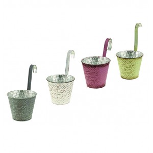 Γλαστράκι μεταλλικό κρεμαστό 13 x 11cm 87059503010