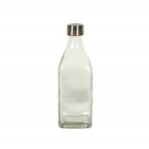 Γυάλινο μπουκάλι νερού 1000ml με καπάκι 87039503965