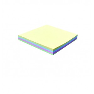 Σετ 100 χαρτάκια αυτοκόλλητα  χρωματιστά 7,6x 7,6cm 30101351