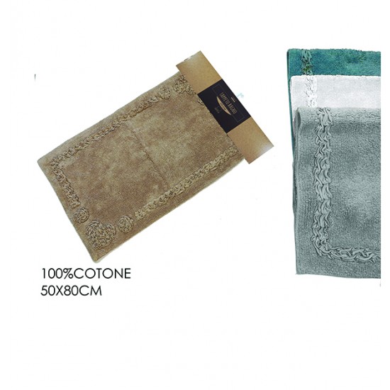 AG-77848802 - Πατάκι μπάνιου 100% βαμβακερό 77848802 Πατάκι μπάνιου 100% βαμβακερό 77848802