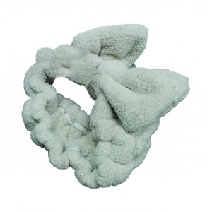 Μπαντάνα μαλλιών με φιόγκο, βελουτέ 00402656