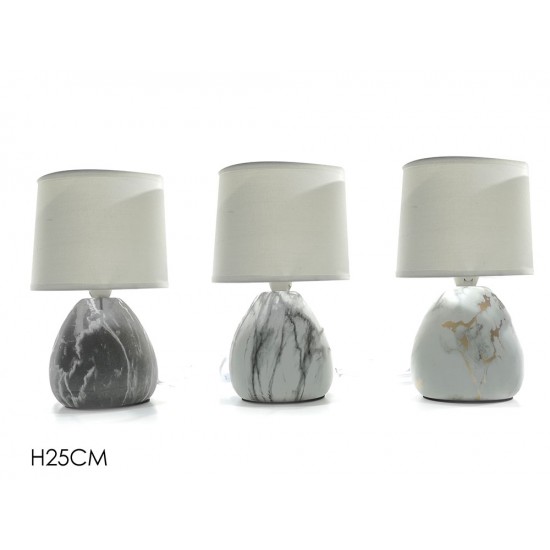 Λαμπατέρ με κεραμική βάση 25cm 77571570