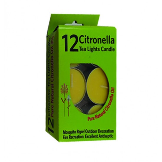 Σετ 12 κεριά ρεσώ σιτρονέλας 10902087