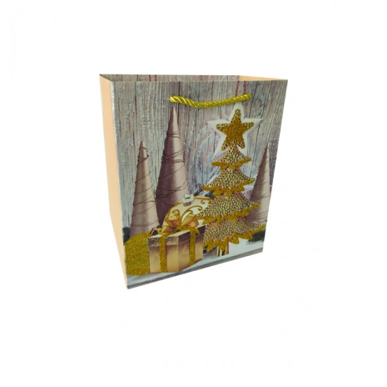 Χριστουγεννιάτικη σακούλα δώρου 00001801