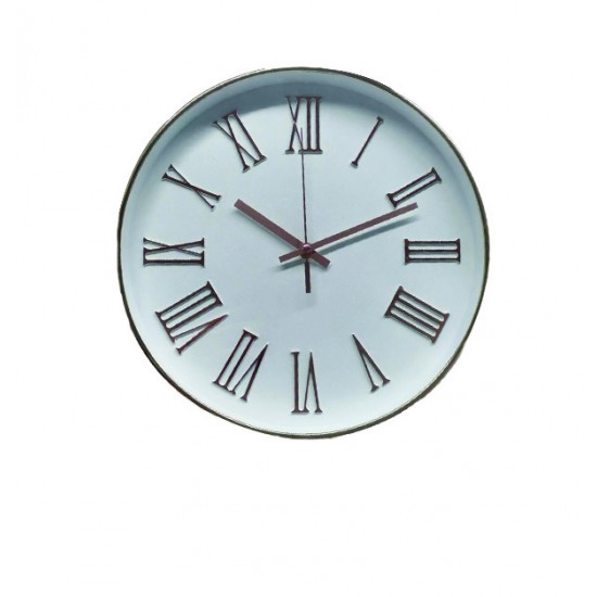 AG-10302245 - Στρογγυλό ρολόι τοίχου 29,5cm 10302245 Στρογγυλό ρολόι τοίχου 29,5cm 10302245