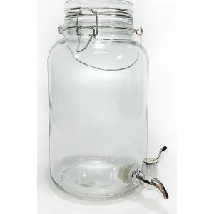 Γυάλινο βάζο αεροστεγές με βρυσάκι 4000ml 70602949