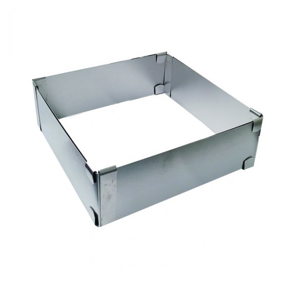 AG-00101943 - Φόρμα κέϊκ πτυσσόμενη 15x 15-28x 28 cm 00101943 Φόρμα κέϊκ πτυσσόμενη 15x 15-28x 28 cm 00101943