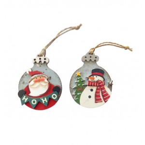 Ξύλινο κρεμαστό διακοσμητικό 6 x 7,5cm 00001514