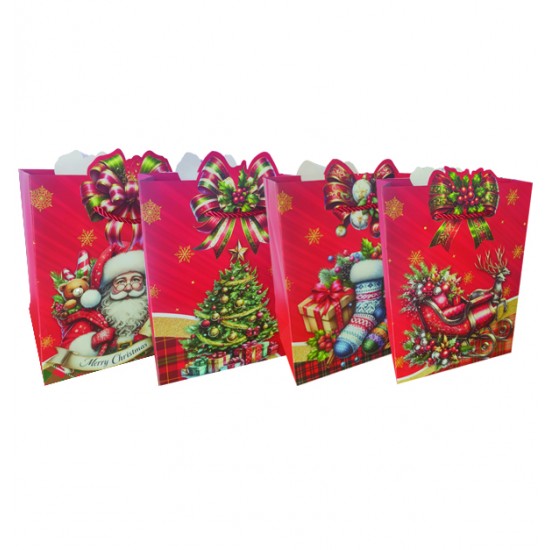 Χριστουγεννιάτικη σακούλα δώρου 00001986