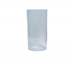 Διάφανο γυάλινο βάζο 25cm 10705130-1