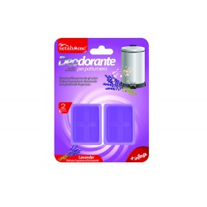 Σετ 2 αρωματικές ταμπλέτες κάδου σκουπιδιών λεβάντα 76603287 Σετ 2 αρωματικές ταμπλέτες κάδου σκουπιδιών λεβάντα 76603287