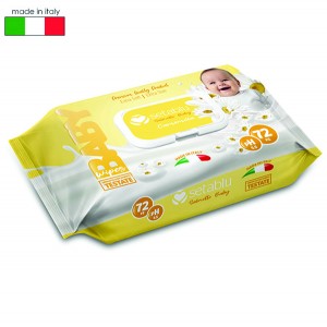 Σετ 72 μωρομάντηλα με καπάκι άρωμα χαμομήλι 76603469