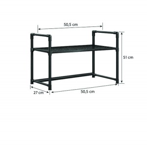 Μεταλλικό ράφι φούρνου μικροκυμάτων 50,5x 27x 51cm 00402675 Μεταλλικό ράφι φούρνου μικροκυμάτων 50,5x 27x 51cm 00402675