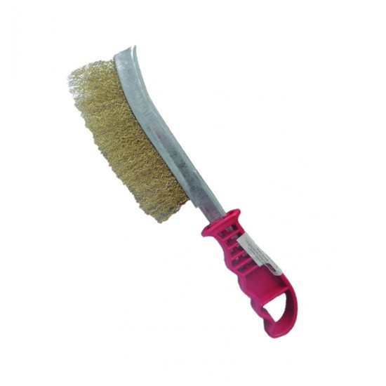 Συρματόβουρτσα με πλαστική λαβή 23cm 00404351
