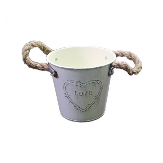 Γλαστράκι μεταλλικό 16 x 14cm 10701319