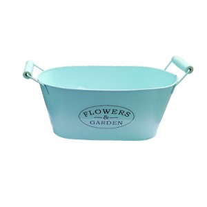 Γλάστρα μεταλλική 30x 14,5x 12cm 10701327