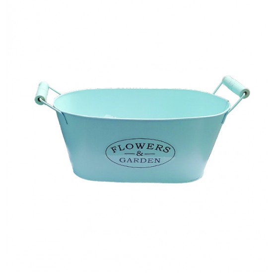 Γλάστρα μεταλλική 30x 14,5x 12cm 10701327