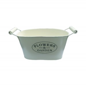 Γλάστρα μεταλλική 27x 13x 11,5cm 10701328