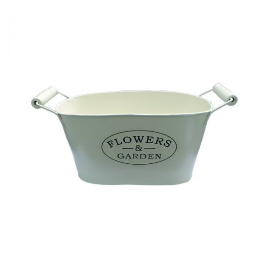 Γλάστρα μεταλλική 27x 13x 11,5cm 10701328