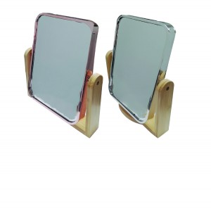 Καθρέφτης τετράγωνος σε ξύλινη βάση 40201239