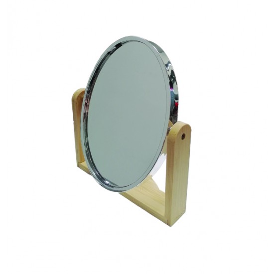Καθρέφτης οβάλ σε ξύλινη βάση 40201240