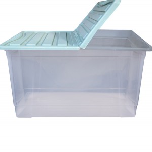 Πλαστικό κουτί αποθήκευσης 120lt με αναδιπλούμενο καπάκι 70101979