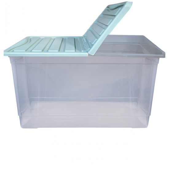 Πλαστικό κουτί αποθήκευσης 120lt με αναδιπλούμενο καπάκι 70101979