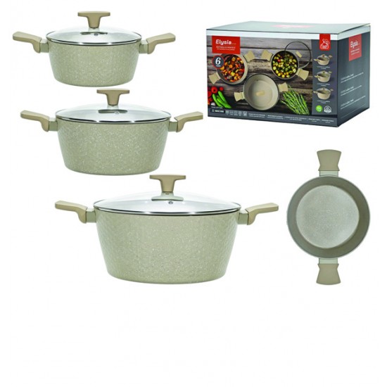 Σετ 3 κατσαρόλες πέτρας φ20,24,28cm 77652391