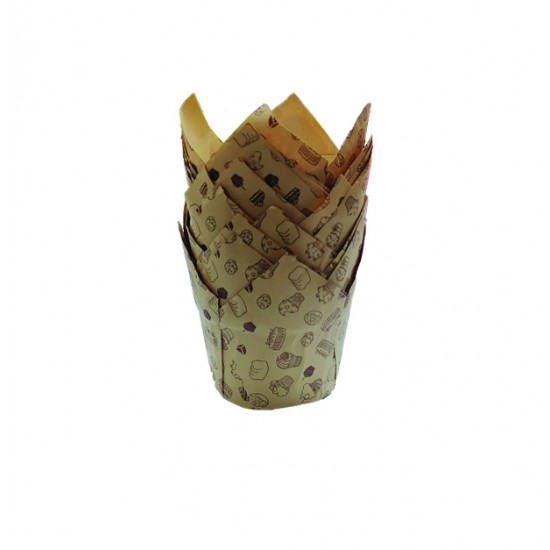 Σετ 12 χαρτάκια cupcake 00101956