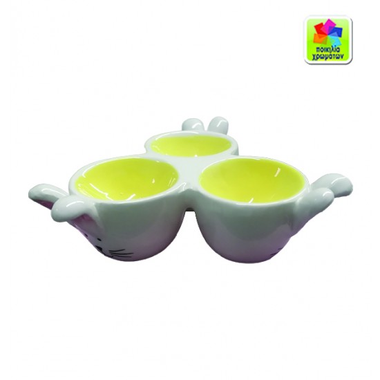 Κεραμική αυγοθήκη 3 θέσεων 10502171