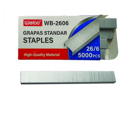 Σετ 5000 καρφάκια συρραπτικού 26/6 30101362